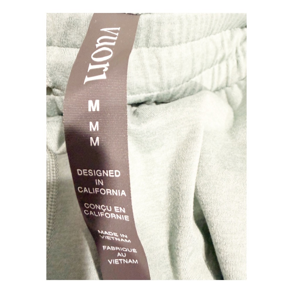 Vuori Performance Jogger & Halo Hoodie Set Sage Green Heather M - Picture 4 of 9